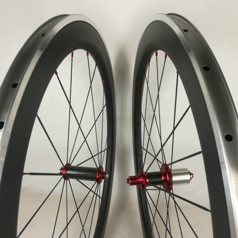 Alloy+Carbon Supplier - 28 Inch 60mm Carbon Alloy Clincher 700C