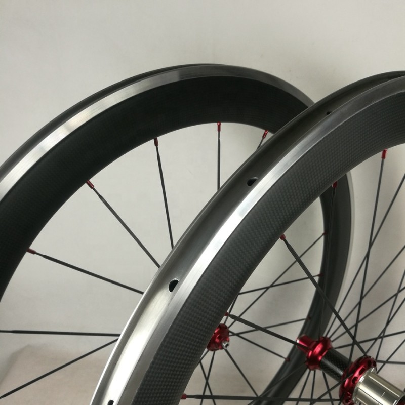 Alloy+Carbon Supplier - 28 Inch 60mm Carbon Alloy Clincher 700C
