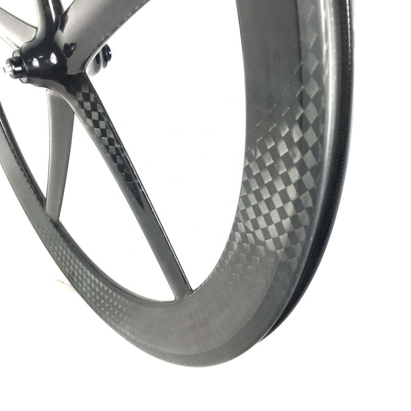 Carbon Wheelset Manufacturer - Clincher Tubular 25mm Width 65mm 5 Spoke