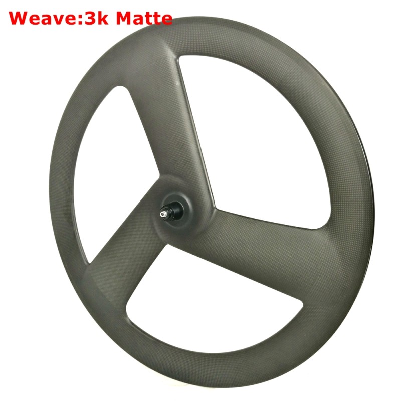 Carbon Fiber Wheel Manufacturer - Tri Spoke Aerodynamic Road Track Clincher