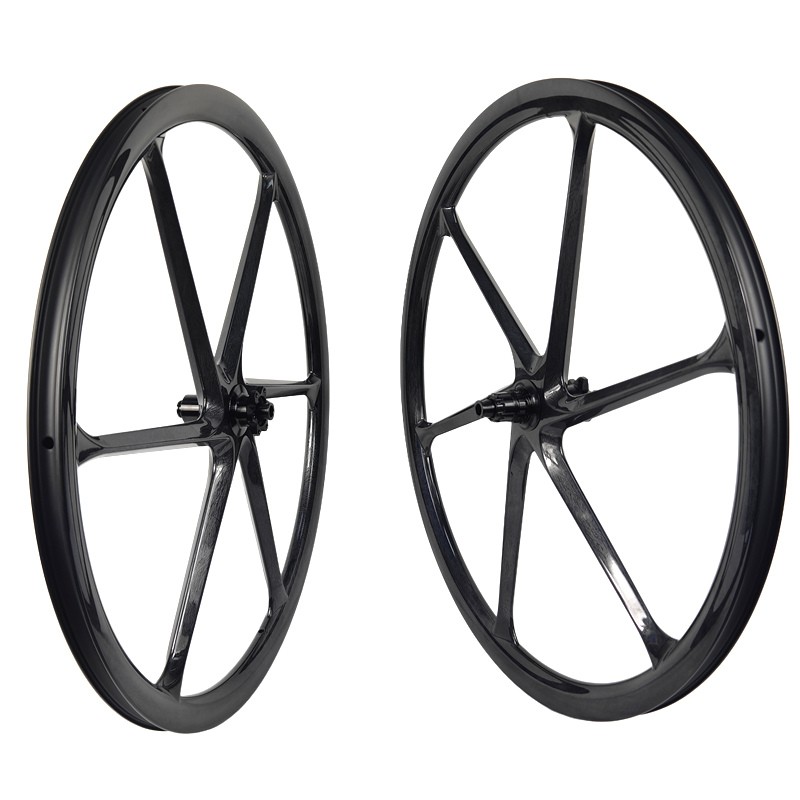 Gravel Bike Wheels Factory - Marble 6 Spoke 28MM Wide 700C Disc Brake