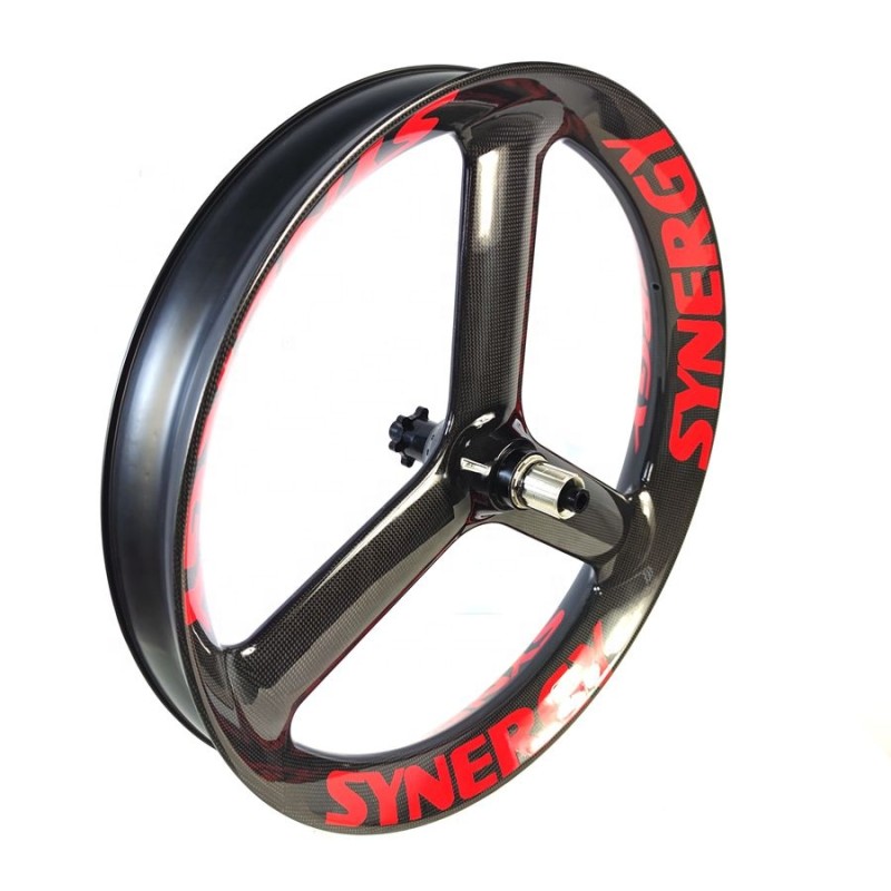 Carbon Fatbike Factory - Synergy Red 26ER 3 Spoke 90MM40MM