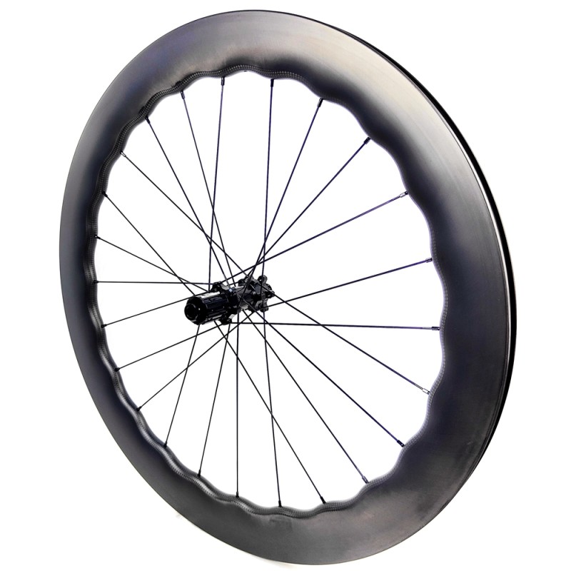 Carbon Wheelset Supplier - UD Matte Disc Road 60mm Racing Bike