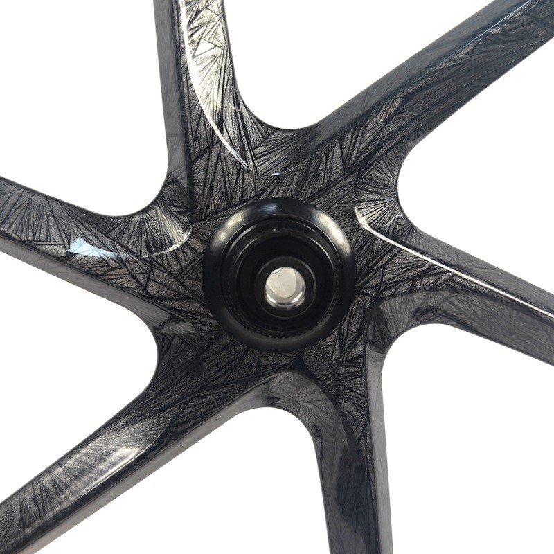 Gravel Bike Wheels Factory - Marble 6 Spoke 28MM Wide 700C Disc Brake