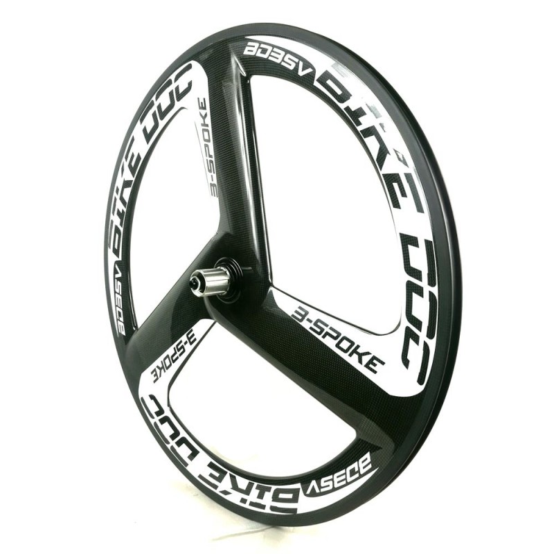 Carbon Fiber Wheel Manufacturer - Tri Spoke Aerodynamic Road Track Clincher