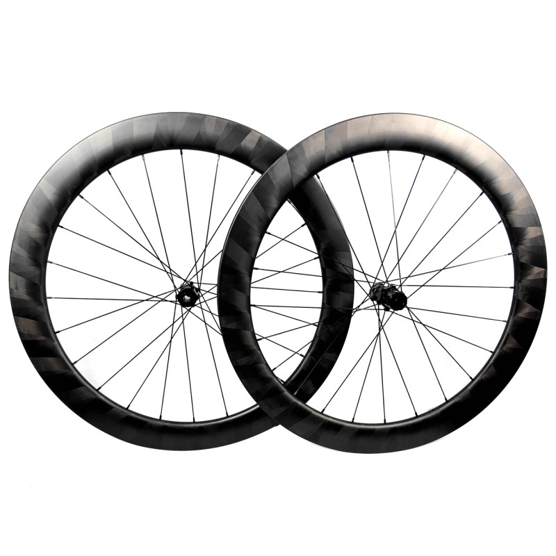 Bicycle Carbon Wheels Supplier - Depth 60mm Carbon Rim 700c Clincher