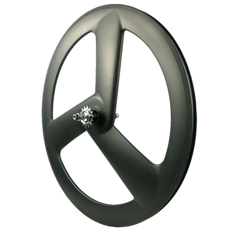 Carbon Fiber Wheel Manufacturer - Tri Spoke Aerodynamic Road Track Clincher
