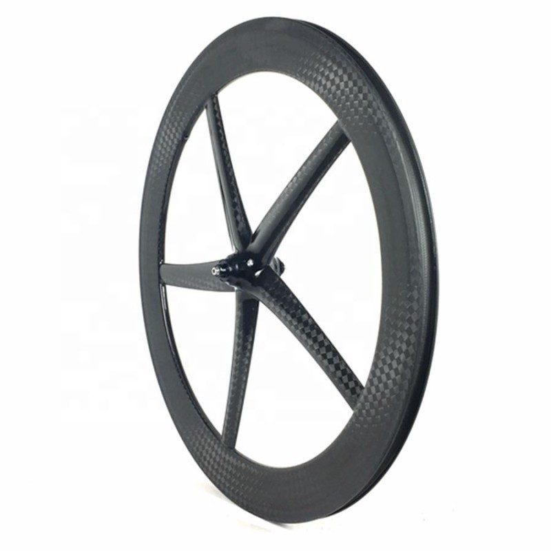 Track Wheelset Manufacturer - 65MM Height 25MM Width 12K 5 Spoke