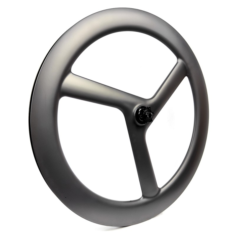 Carbon Wheelset Factory - Full 700C 3 Spoke 58mm Tubular Tubeless