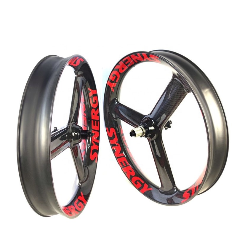 Carbon Fatbike Factory - Synergy Red 26ER 3 Spoke 90MM40MM
