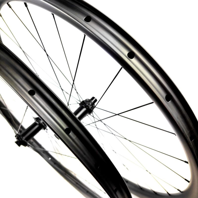 MTB Bicycle Wheels Manufacturer - Full Carbon 25mm High 35mm Wide ASymmetrical