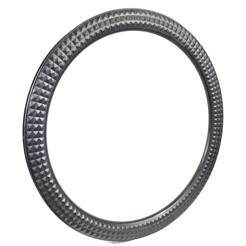 Gravel Carbon Rim Supplier - ARMORED SHAPE 33mm Width 50mm Depth Tubeless