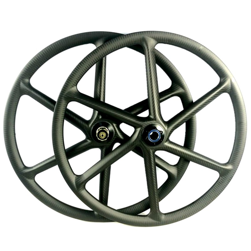 MTB Carbon Wheelset Factory - Lefty Hub Tubeless 6 Spoke Wheels