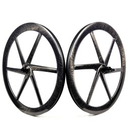 Carbon Wheel Manufacturer - 6 Spoke Wheelset 50mm Super Lightweight Road