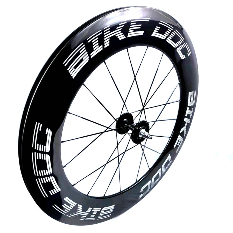 Fixie Wheel Supplier - 700C Track Carbon Rim 88MM Tubular Clincher