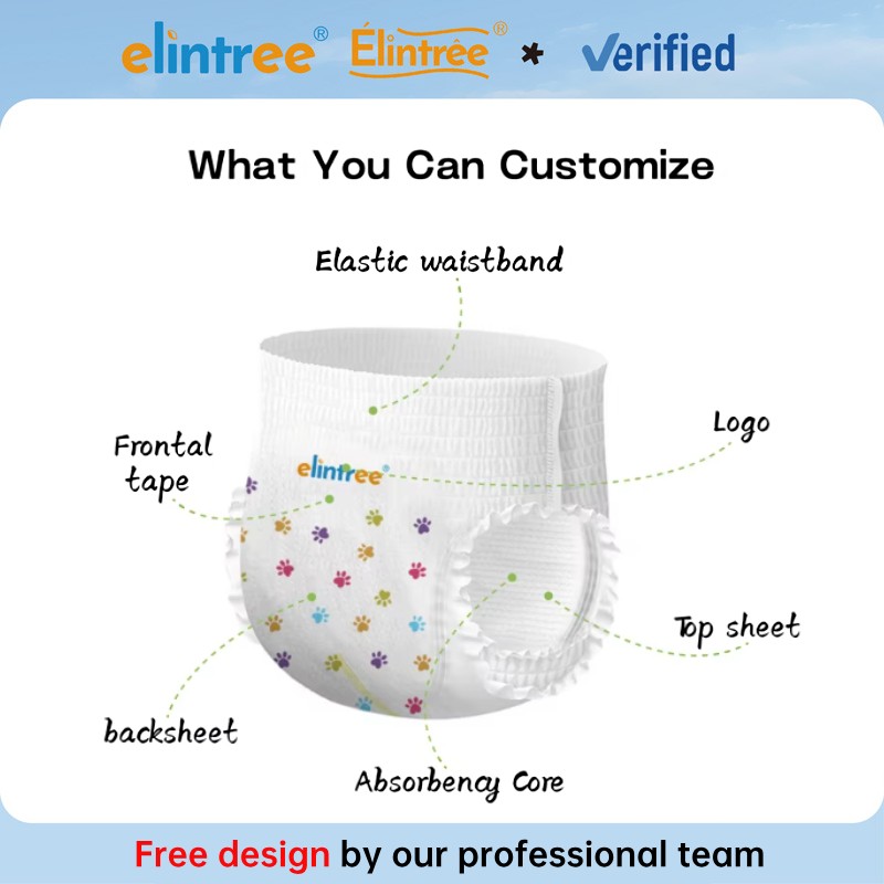 Baby Diaper Pants Factory - OEM High Absorption Pull Up Pants