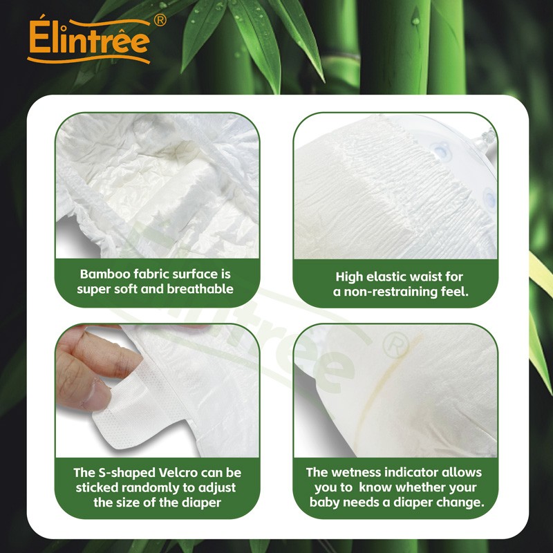 Baby Diaper Manufacturer - OEM Eco-friendly Bamboo Diapers