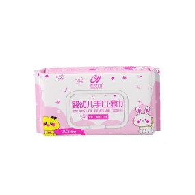 Baby Wet Wipes Supplier - Fragrance Free Reusable Sticker