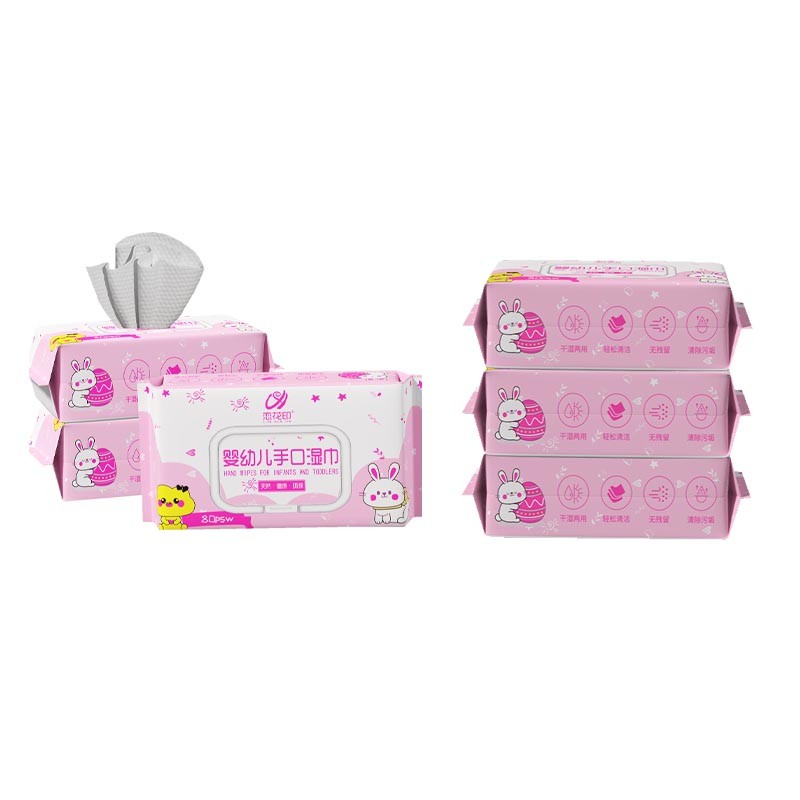 Baby Wet Wipes Supplier - Fragrance Free Reusable Sticker