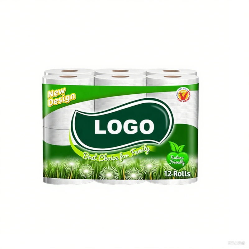 Toilet Paper Factory - FSC Custom Logo Maxi Roll
