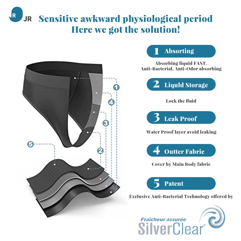 Menstrual Panties Supplier - High-Rise Seamless Absorbent