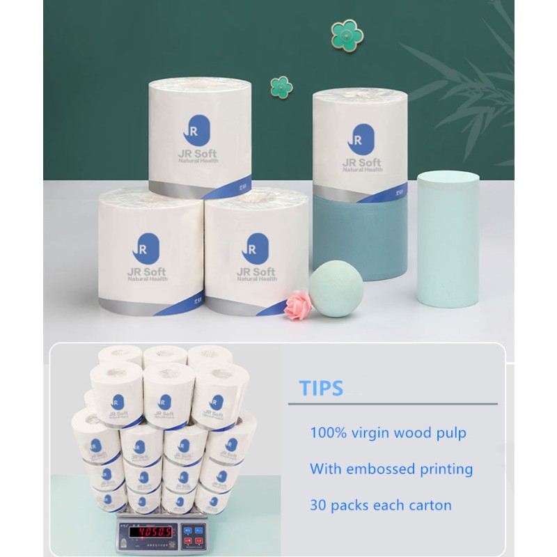 Toilet Paper Manufacturer - Colored Hemp Bamboo Tissue