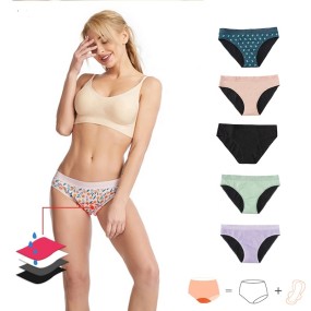 Menstrual Panties Manufacturer - 4 Layer Organic Cotton Leakproof