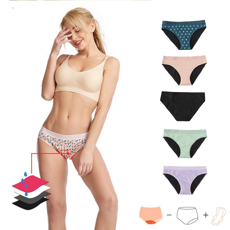 Menstrual Panties Manufacturer - 4 Layer Organic Cotton Leakproof