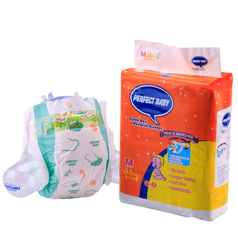 Baby Diaper Supplier - Asia Hot Sale Soft Dry