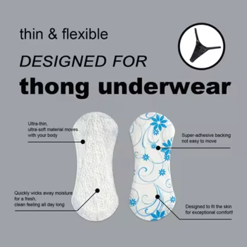 Panty Liner Factory - New Styles Thong Wave Design
