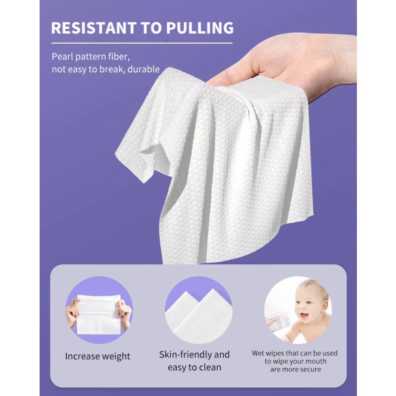 Baby Wet Wipes Factory - OEM Wholesale 80pcs