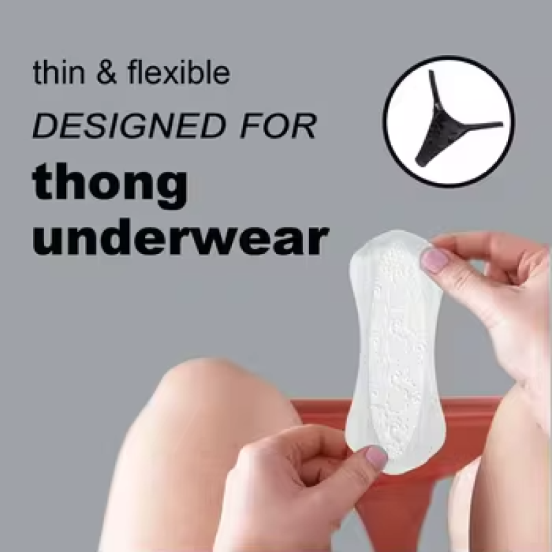 Panty Liner Factory - New Styles Thong Wave Design