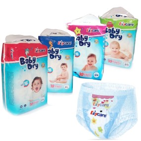 Baby Diaper Supplier - Bulk Ultra Thick Printed Nappies