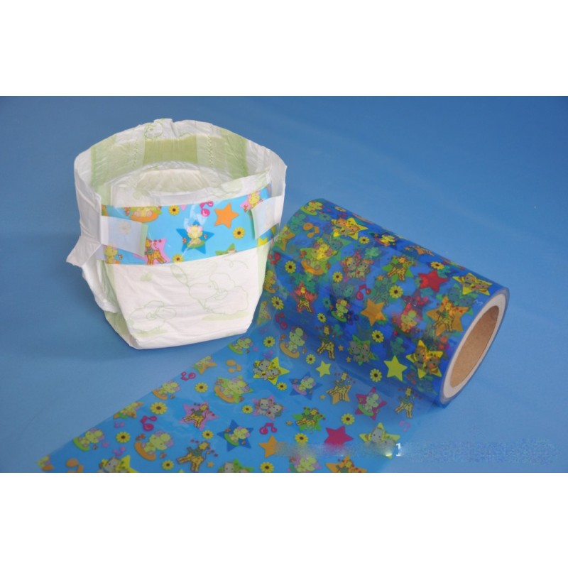 PP Frontal Tape Factory - PP Side Tape Green Blue