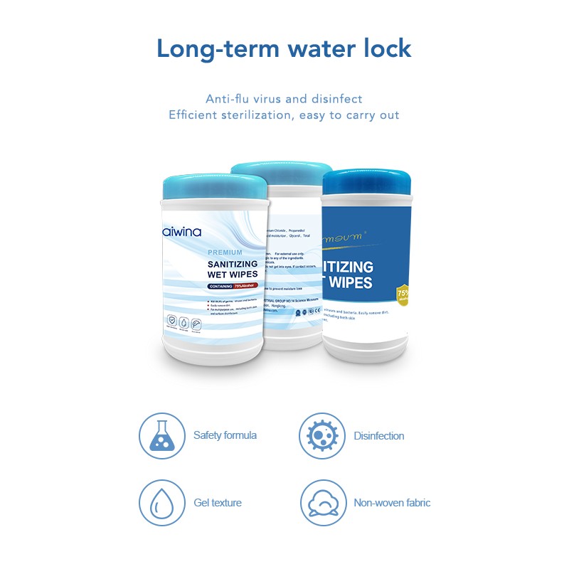 Sanitizing Wipes Manufacturer - Aiwina OEM Medical