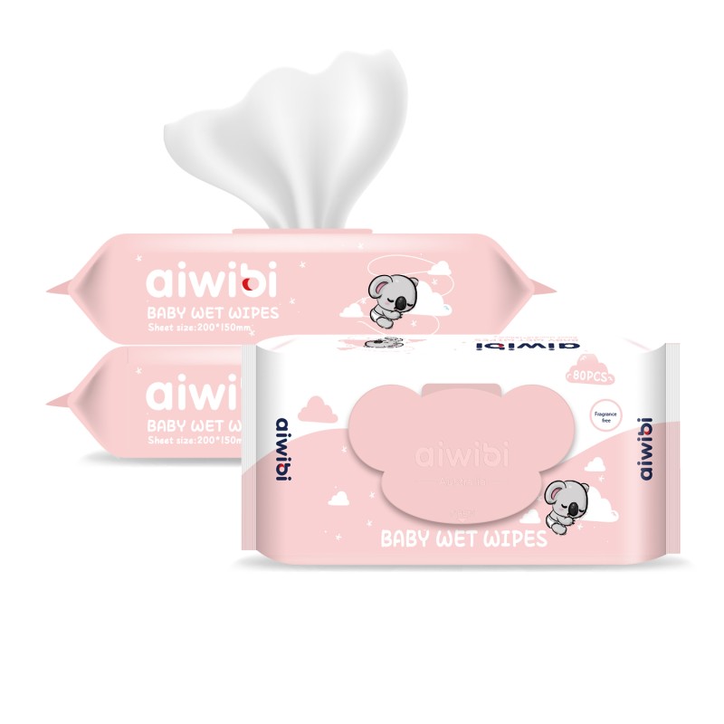 Baby Wipes Manufacturer - AIWINA High Quality Aloe Vera