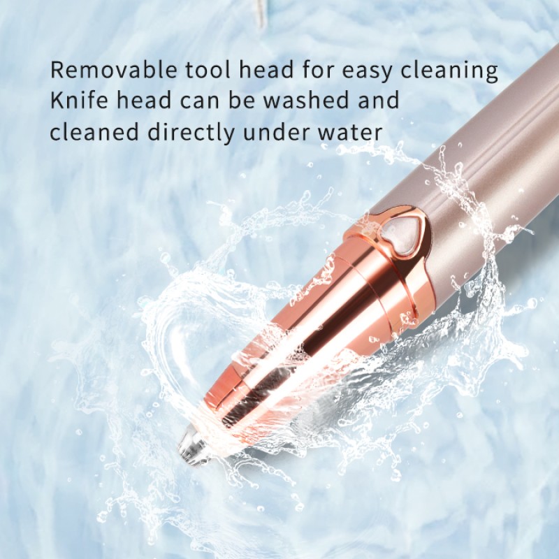 LED Electric Eyebrow Trimmer Pen Hair Remover Painless Lady Rechargeable Mini Eye Brow Shaver Razor High Quality