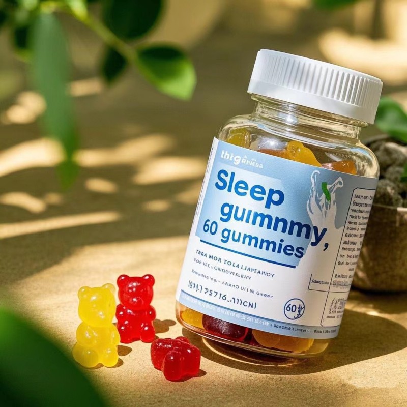 Customize Sleep Gummies with  Melatonin Sleep Improve Supplement Melatonin Gummy Candy with Your logo