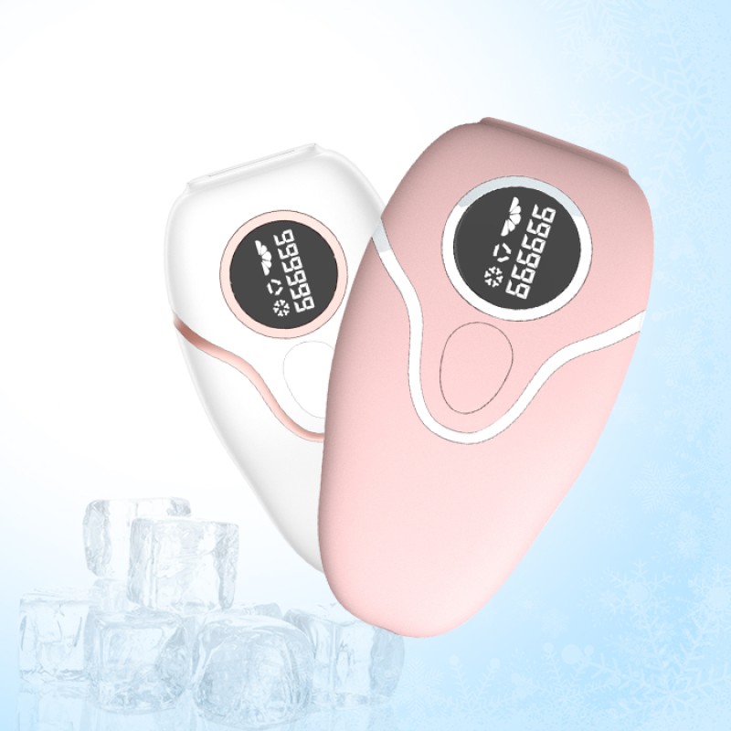 ICE Cooling Home Use IPL Hair Removal Device 999,999 Flashes Painless Hair Removal for Women Whole Body