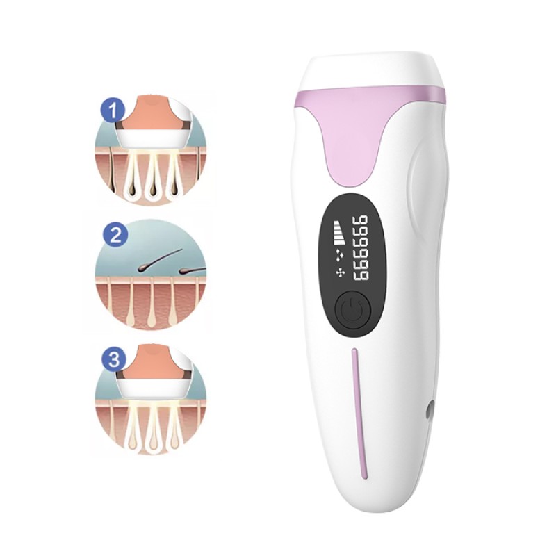 Dropshipping AMAZON  IPL Hair Removal Machine Laser Home Use 999,999 Flashes  Permanent Hair Removal Device Hot Sale in Japan