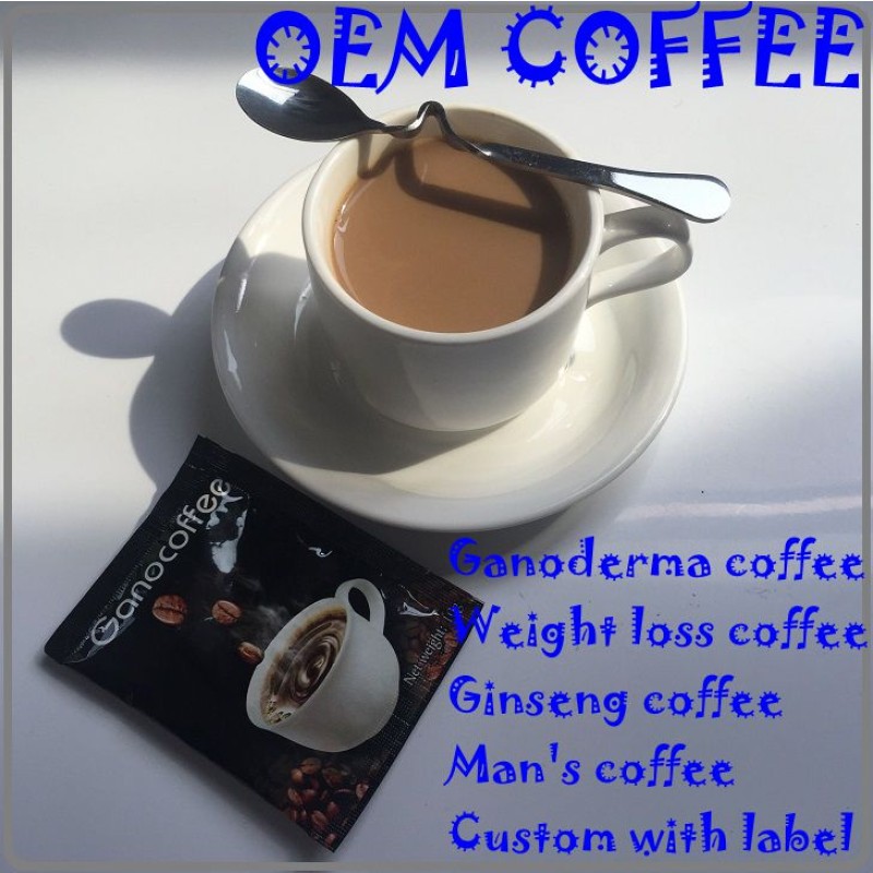 Custom Ganoderma Coffee Reishi Coffee with Your Own Brand