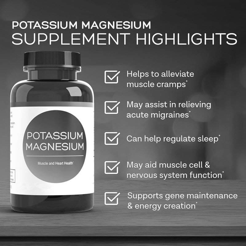 OEM Dietary Supplement Magnesium Capsules Support for Energy, Joints, Muscles, Heart, and Bones.