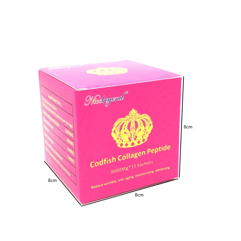 Beauty Skin Collagen Nicebeyond Collagen Peptide Powder Drink with VC, 3g*15bags Reduce Wrinkle