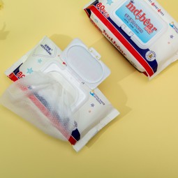 Baby Wet Wipes Supplier - Factory Hygienic 80pcs with Lid