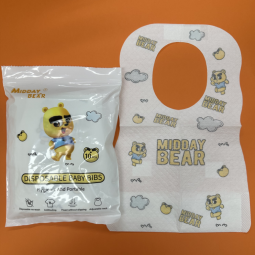 Baby Bibs Manufacturer - Disposable Hot-sale 10pcs Bag