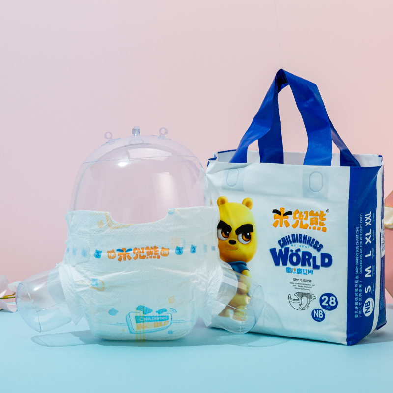 Baby Diaper Supplier - Soft 3D Convex Surface Core