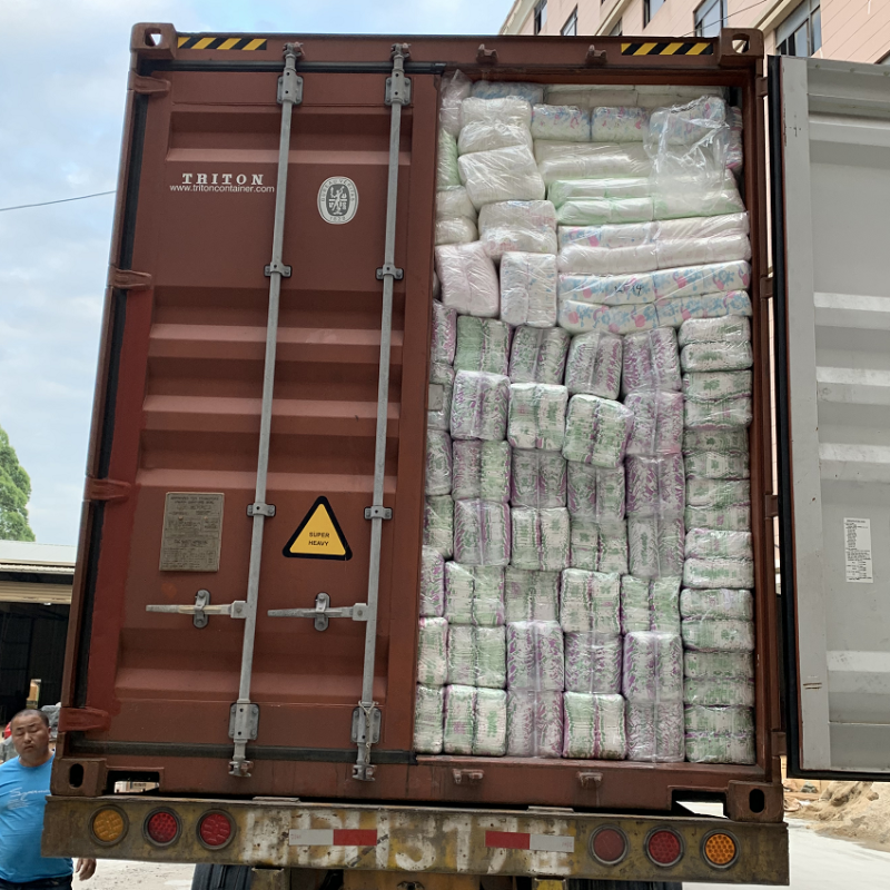 Baby Diaper Manufacturer - B Grade 40HQ Container Stock Lot