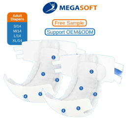 Adult Diapers Factory - High Absorbency Disposable with Tabs