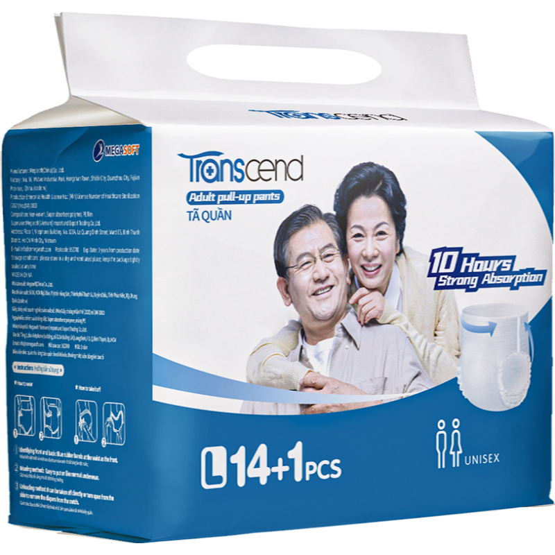 Adult Pull Up Diapers Supplier - Disposable Breathable Day Night