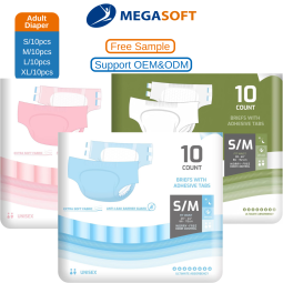 Adult Diapers Factory - Super Absorbent with Tabs Plastic